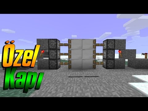 ÖZEL OTOMATİK KAPI! BUİLDCRAFT ! Minecraft Yapıları Serisi