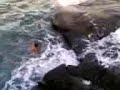 un tuffo da altezza strada lungomare catania