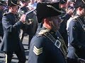 the raf's central band marches-on along wootton bassett high street.
on 12th october 2008 the armed forces staged a parade through wootton bassett to thank the town for their support to the berieved relatives and friends of servicemen and women who fell in the service of their country.
