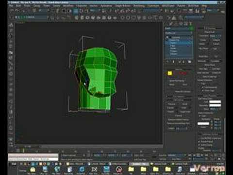 3ds Max Character Head Modeling Start