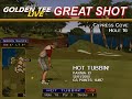 Golden Tee Great Shot on Cypress Cove!