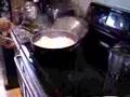 Arroz con Salmon y Habichuelas Negras