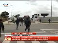 Polícia dispara para adeptos que cercam autocarro do Benfica