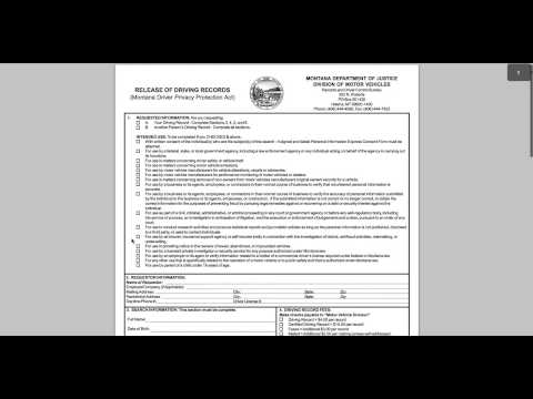 how to obtain out of state driving record