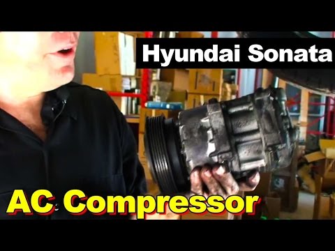 2006 Hyundai Sonata AC Compressor Replacement