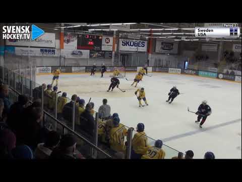 Elliot Ekmark 2G vs USA | U17 5 Nations | Feb 10 2019