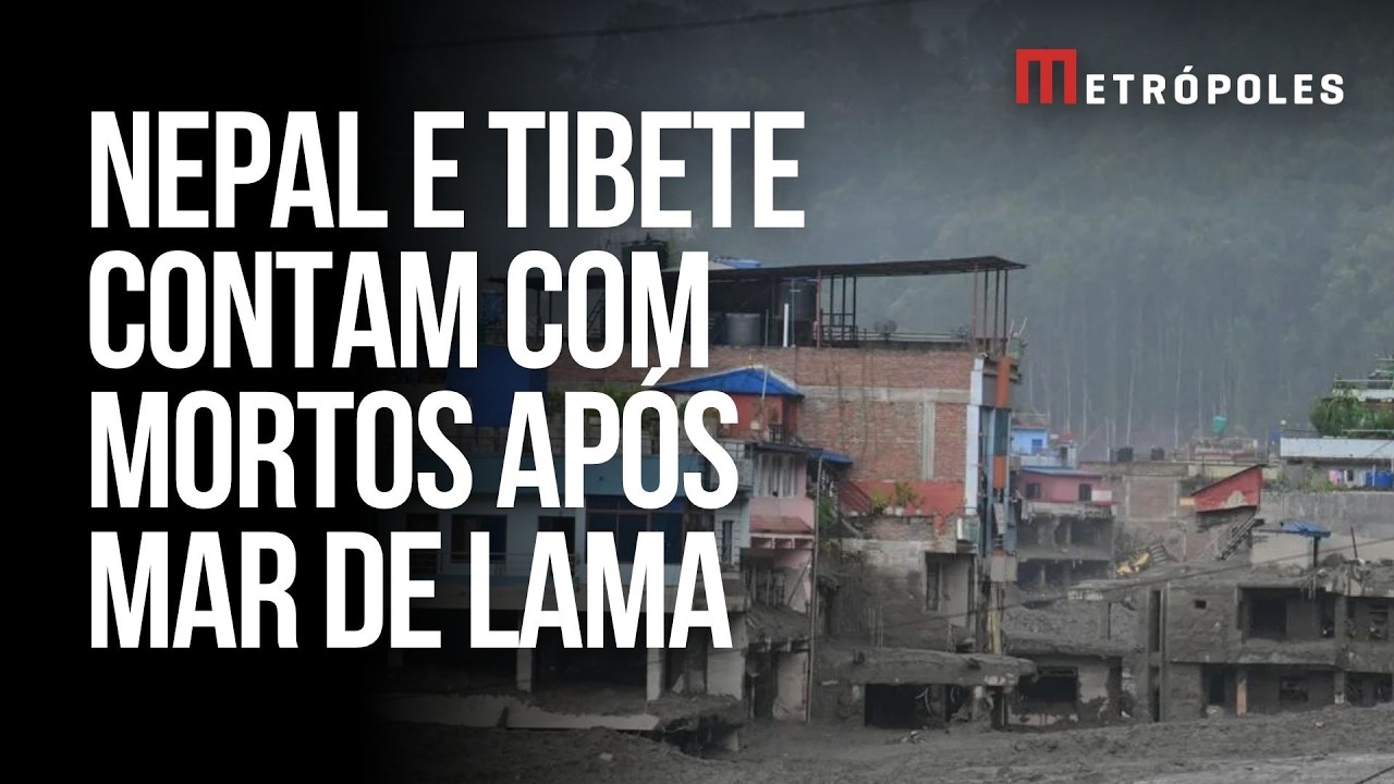Após mar de lama, Nepal e Tibete contam mortos e procuram por desaparecidos