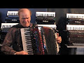 this is a fun and joy to listen the play of pino di modugno. i love his entertaining play. he uses the accordion, as if it is a part of his body.