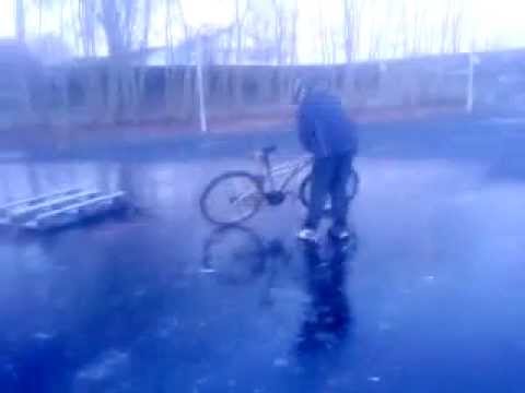 Cycklar på is!:D