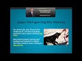 Lapeer Michigan Dog Bite Attorney