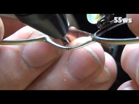 how to repair titanium eyeglass frames