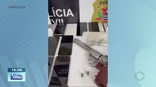 Operação restrita em Sorocaba: polícia apreendeu diversos objetos