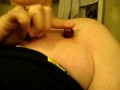 warning gross !!!!!!
please do not follow my example , this should be done by a doctor!!!!!
i have a phobia of needles , thats why i chose to do this myself.
this is a skin tag thats been on me since i was little and it kept getting bigger, at this point its been froze and tied off, and was annoying the crap out of me, so i decided to cut it off.
and i did !