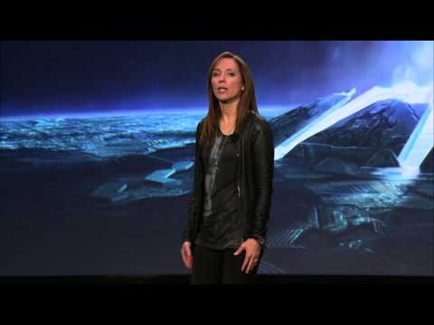 halo - Nancy Tellem's Xbox Entertainment Studios announcements of Halo TV with 343 Industries and Steven Spielberg and NFL from Xbox One Reveal Press Briefing.