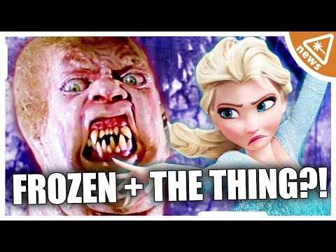 This GROSS Frozen Mashup is Worth Melting For! (Nerdist News w/ Jessica Chobot WTFridays)