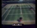 Wii Sports en pantalla gigante con proyector