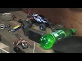 losi micro rock crawler on hommade course