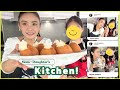 【クリームドーナツ】帰国中の次女とお菓子作り！簡単ドーナツレシピと、夫・長男も登場【Vitamix】