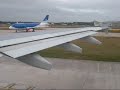 Air Transat A310 take off from Manchester to YYZ on 6 March