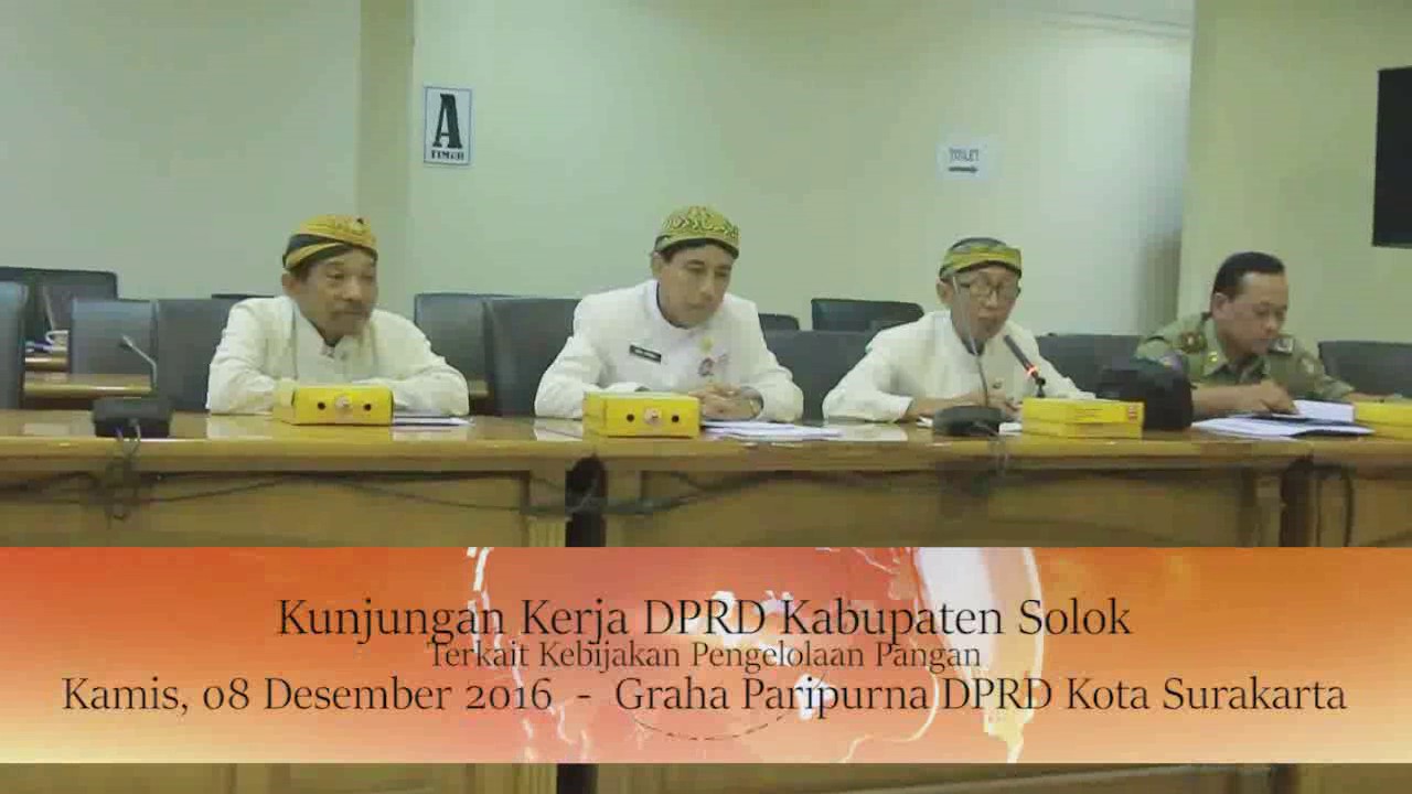 Kamis 08 Desember 2016 Kunker kab Solok