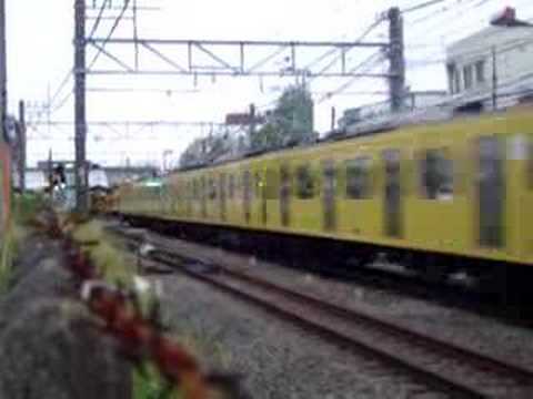 西武新宿線－新2000系10両（急行本川越行）