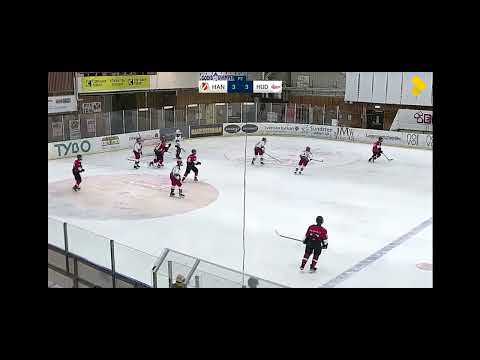 Elliot goal against Tyresö U16 empty net