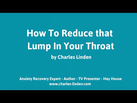 how to relieve lump in throat