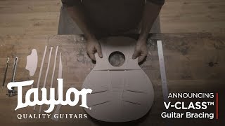 Announcing V-Class Guitar Bracing | Taylor Guitars