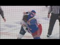 Zack Stortini vs Colton Orr Nov 10, 2008