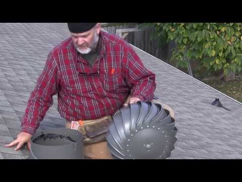How to install a Lomanco WhirlyBird® Turbine Vent – Add ventilation your roof’s attic space.