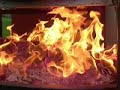  charcoal fire burn woot