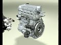 3D Twin Cam 16V Engine 3D Twin Cam 16V Engine