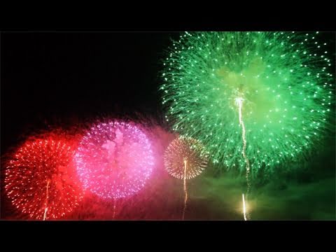 0 in Japan, Land der größten Feuerwerke. Hanabi Fireworks Competition (Feuerwerk, Fireworks, Pyrotechnik)