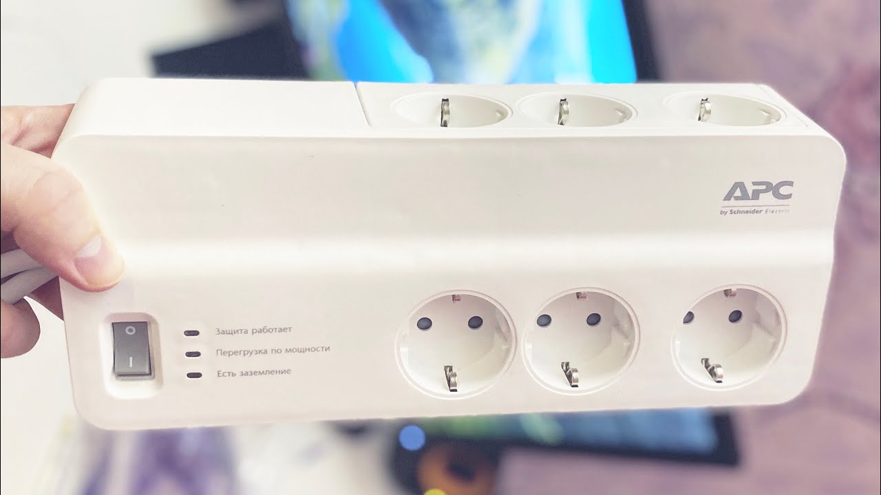 СЕТЕВОЙ ФИЛЬТР APC BY SCHNEIDER ELECTRIC PM6-RS ХОРОШ