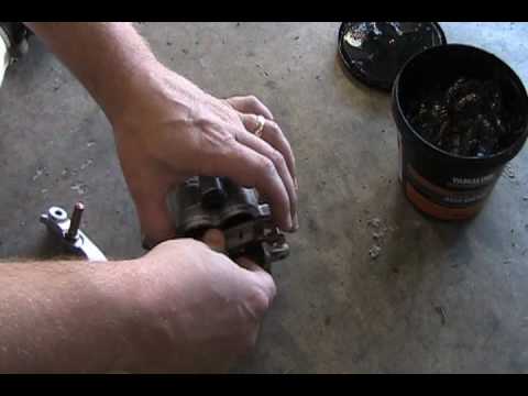 how to bleed yz250f front brakes