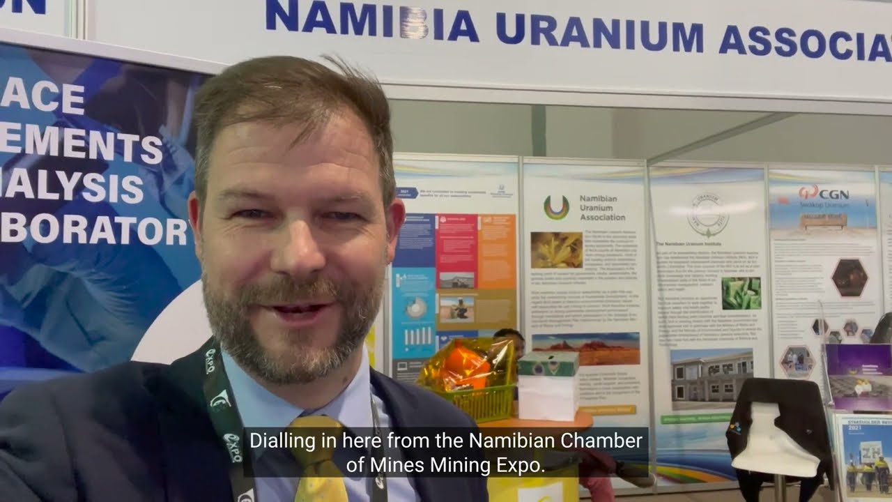 Bannerman Energy CEO, Brandon Munro at the Namibian Mining Expo & Conference | Uranium | ASX:BMN