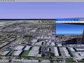 KLAX Landing: Flight Sim and Google Earth