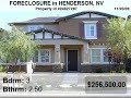 Henderson, NV, Foreclosures