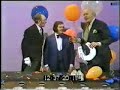 david nixon in one of his early tv specials performing a balloon torture illusion on anita harris.  the butler called alistair is actually ali bonco, magical consultant for nixon & daniels.