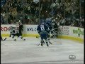 Keith Ballard with a PERFECT hipcheck on Niclas Wallin
