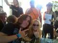 Me and angela gossow