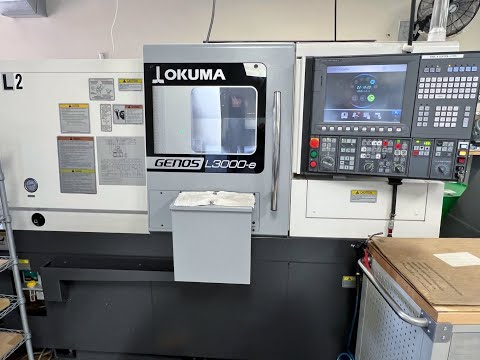 2021 OKUMA GENOS L3000-E CNC Lathes Multi-Axis | Clark Machinery Sales, LLC (1)
