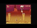 classic game room presents a cgr undertow video game review of disney's aladdin for the super nintendo by capcom. one of the many games based on disney's original animated film, the super nintendo version puts you in control of a very acrobatic aladdin with some gameplay elements similar to prince of persia and donkey kong country. in your journey from street rat to prince you and abu will bounce and flip your way through the many exciting scenes from the movie on your quest to rescue jasmine from the evil jafar. of course the genie will do his best to help you out, and you'll need it in this surprisingly challenging side scrolling platform game. this review features disney's aladdin gameplay footage and commentary from cgr undertow reviewer kevin.
