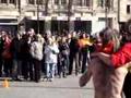 crazy street performer AMSTERDAM spitting fire