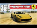 Ferrari 458 Italia 1.0.5 para GTA 5 vídeo 20