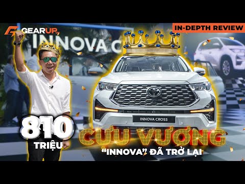 Domino đã đổ tới 'cựu vương': TOYOTA INNOVA 2023 giá 810 triệu!(?) | GearUp Flash Walkaround