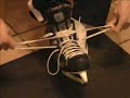 How to Tie Your Ice-Skates