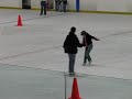 studying figure skating under Carrie Dobek . International S studying figure skating under Carrie Dobek . International S