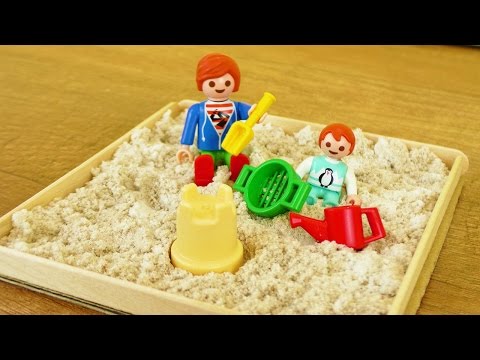 Playmobil JULIAN + EMMA VOGEL SANDKASTEN DIY aus Eisstielen | Pimp my Playmobil