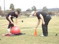 Australian Long Drive Record off a Swiss Ball